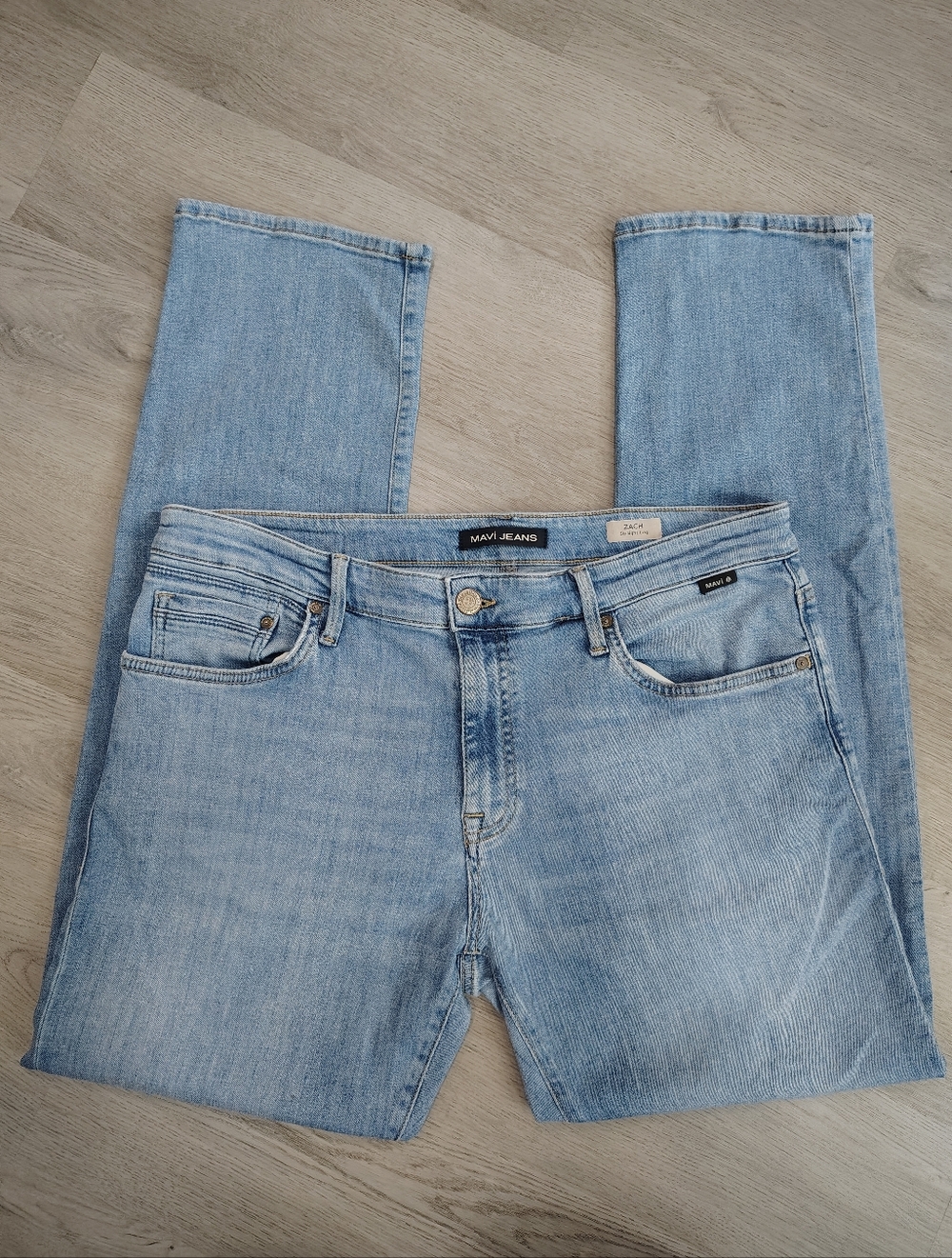 Mavi Zach Straight Leg Jeans. Size 34.X 32. Waist -37 Inches